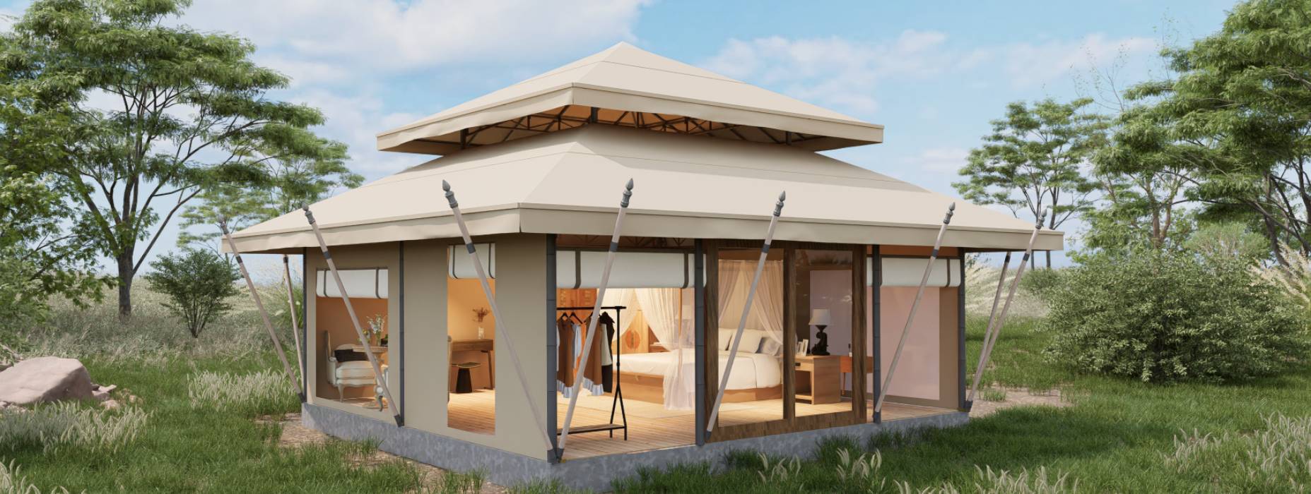 鼓楼区户外野奢帐篷